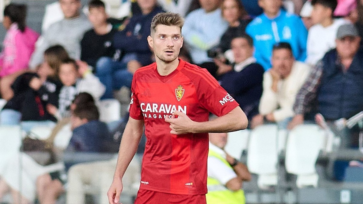 Sebastián Kóša v drese Real Zaragoza.