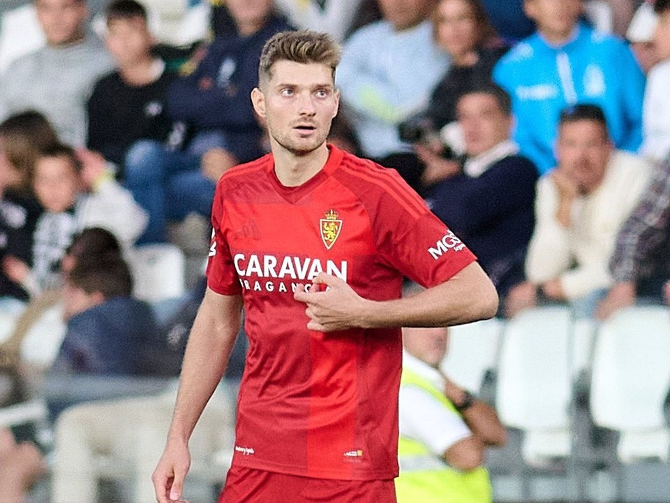 Sebastián Kóša v drese Real Zaragoza.