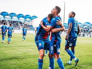 Futbalisti Viktorie Plzeň.