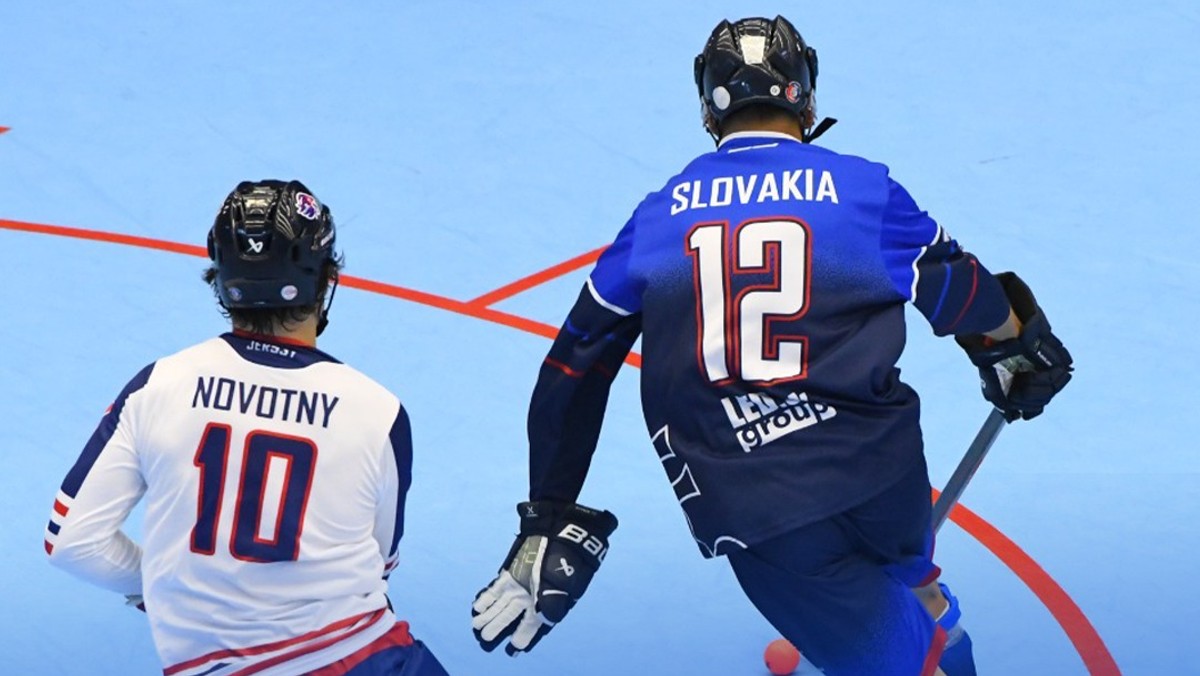 Momentka zo zápasu Veľká Británia - Slovensko