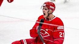 Adam Ružička v drese HC Spartak Moskva.