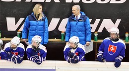 Slovenské hokejistky. 