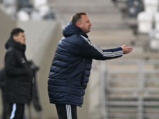 Na snímke tréner Košíc Peter Černák.