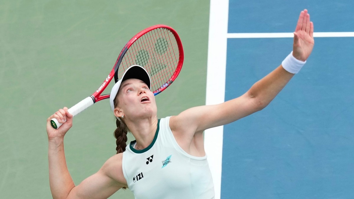 Kazašská tenistka Jelena Rybakinová.