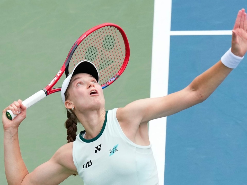 Kazašská tenistka Jelena Rybakinová.