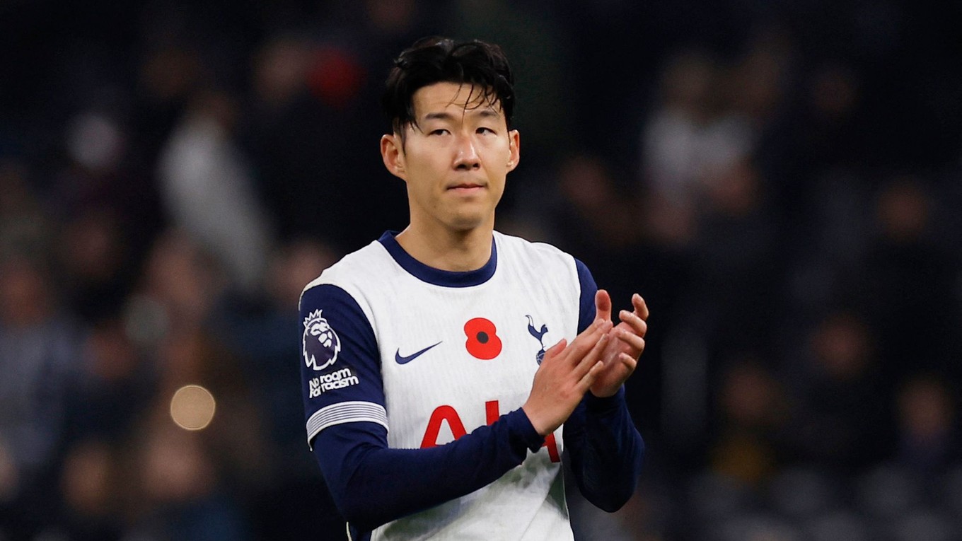 Son Heung-min v drese Tottenham Hotspur.