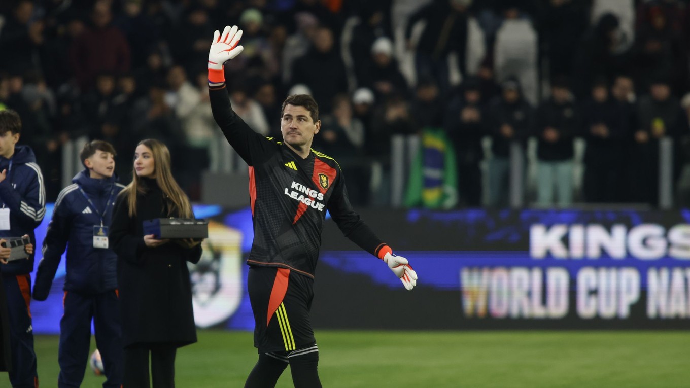 Iker Casillas počas podujatia Kings League Final 2025.