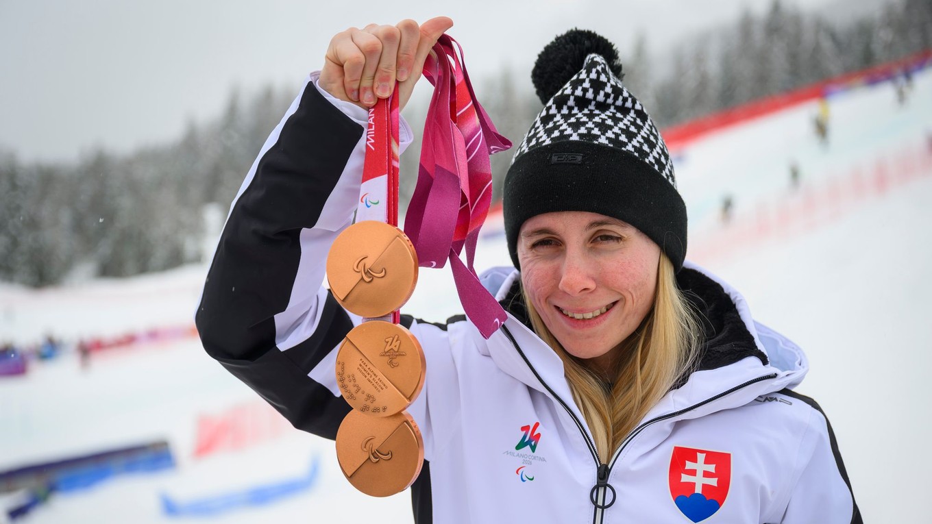 Slovenská paraalpská lyžiarka Alexandra Rexová.
