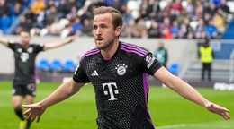 Harry Kane v drese Bayernu Mníchov.