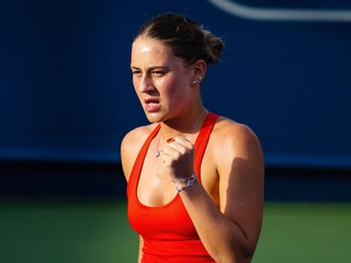 Ukrajinská tenistka Marta Kosťuková.