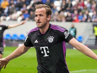 Harry Kane v drese Bayernu Mníchov.