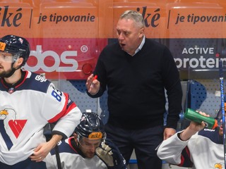 Hokejisti HC Slovan Bratislava.