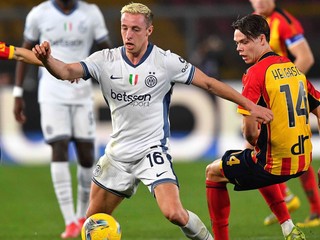 Momentka zo zápasu Lecce - Inter