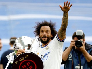 Marcelo v drese Realu Madrid.