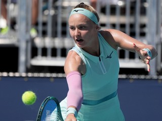 Slovenská tenistka Rebecca Šramková. 