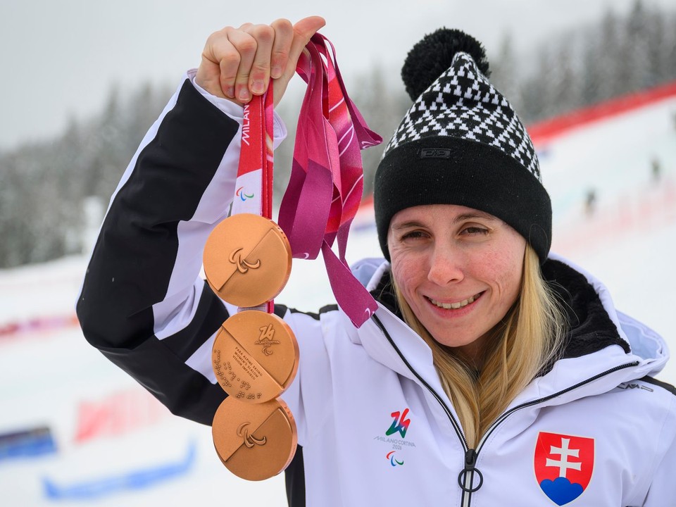 Slovenská paraalpská lyžiarka Alexandra Rexová.
