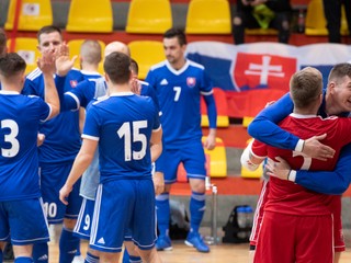 Slovenskí futsalisti.