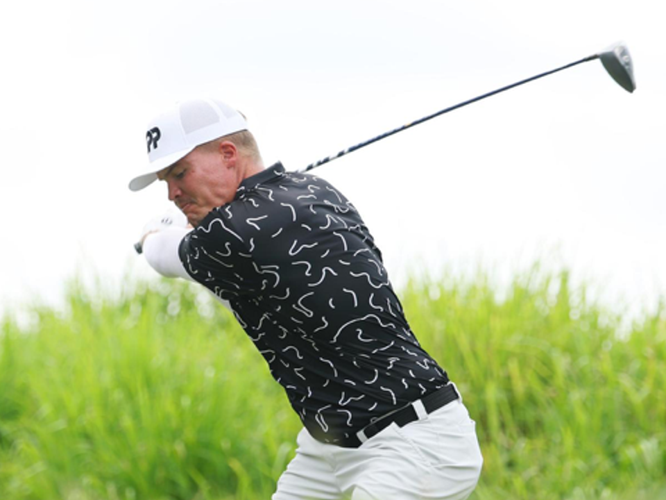 Slovenský golfista Tadeáš Teťák.