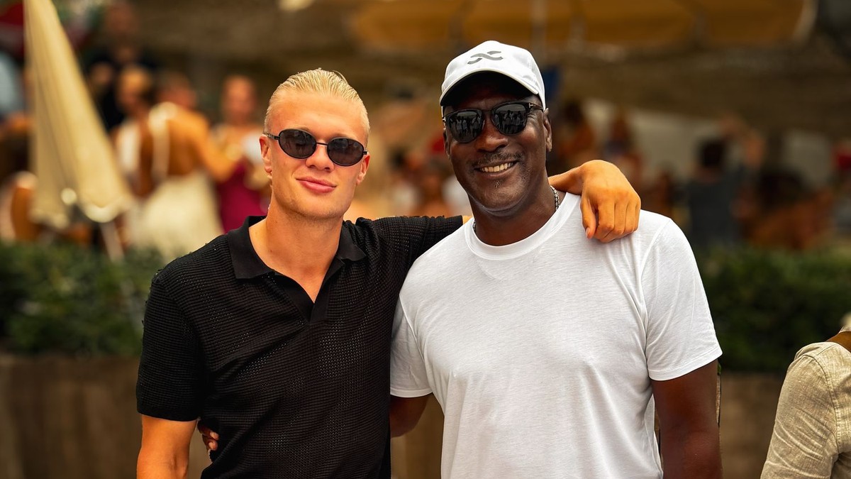 Erling Haaland a Michael Jordan.