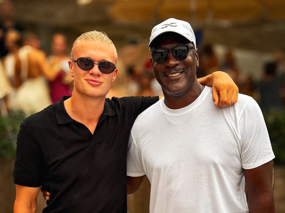 Erling Haaland a Michael Jordan.