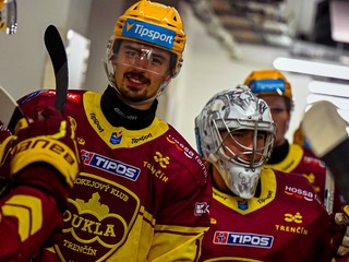Hokejisti HK Dukla Trenčín.