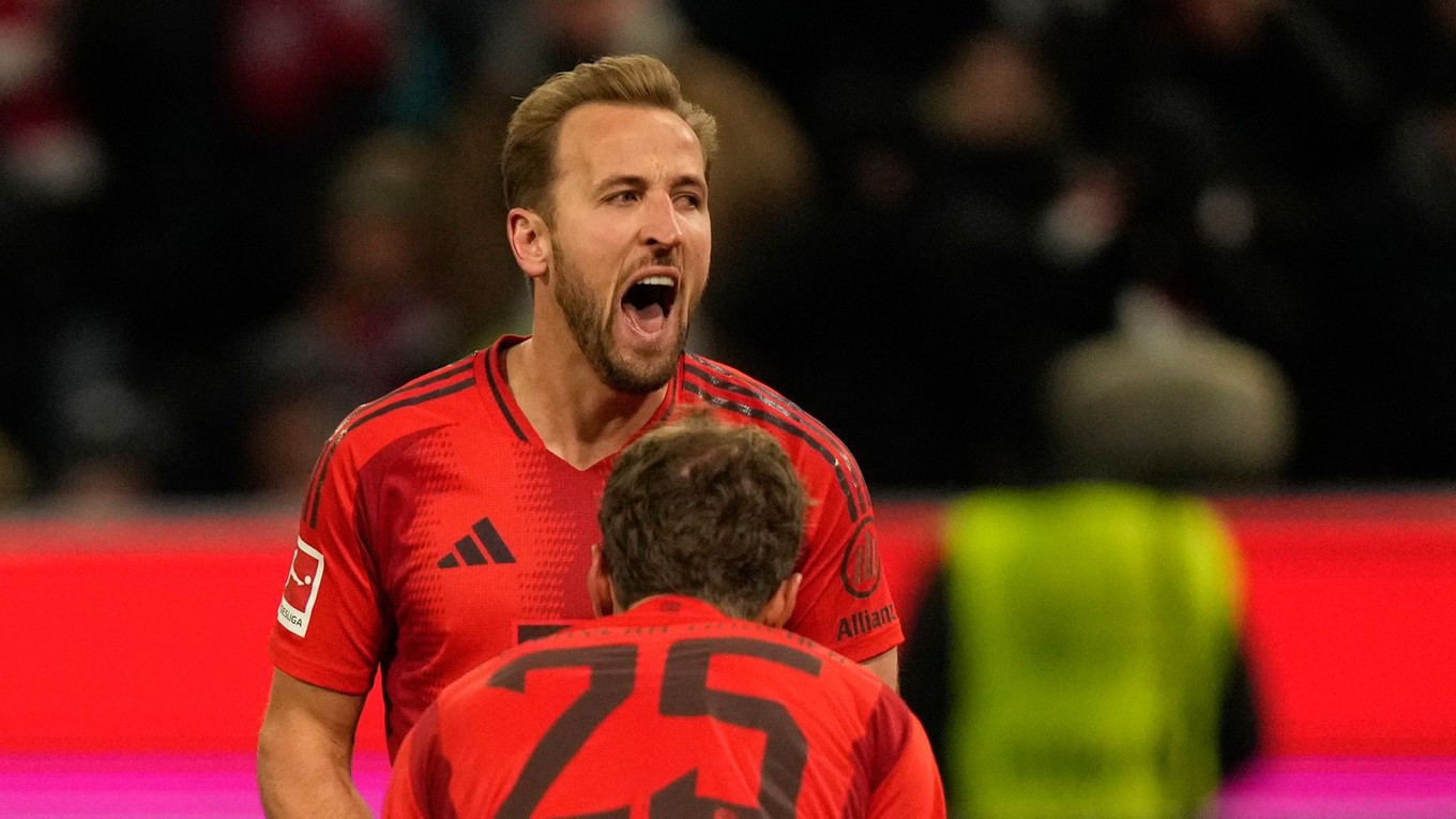 Harry Kane sa teší po strelenom góle.