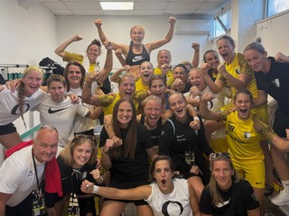 Futbalistky tímu Spartak Myjava.