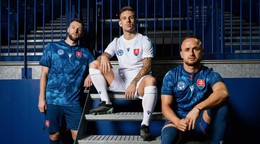 Nové dresy slovenskej futbalovej reprezentácie