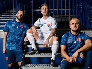 Nové dresy slovenskej futbalovej reprezentácie