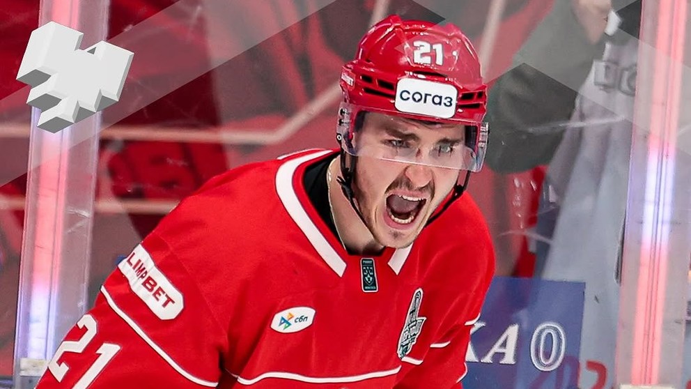 Adam Ružička v službách tímu HC Spartak Moskva. 