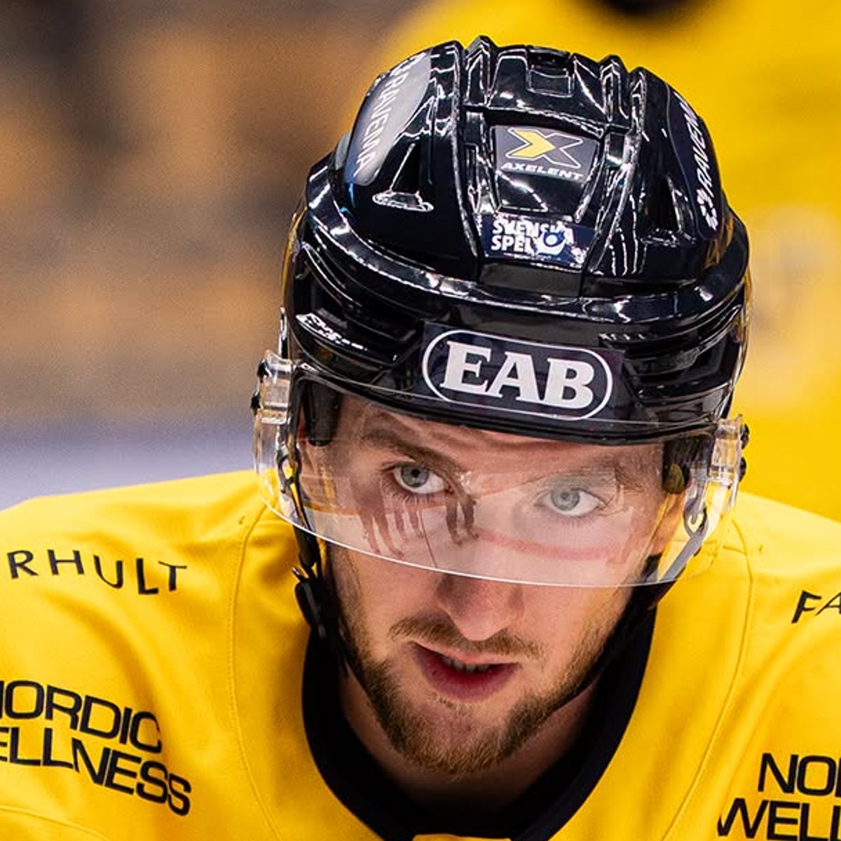 Pavol Regenda v drese švédskeho tímu HV 71. 