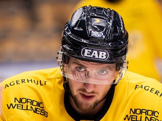 Pavol Regenda v drese švédskeho tímu HV 71. 