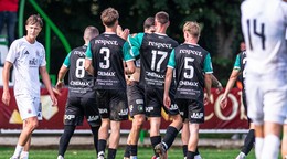 Futbalisti OFK Dynamo Malženice.