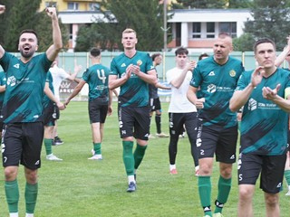 Futbalisti FC Baník Prievidza.