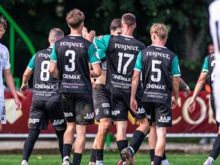 Futbalisti OFK Dynamo Malženice.