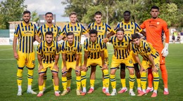 Futbalisti tímu FC DAC 1904 Dunajská Streda.