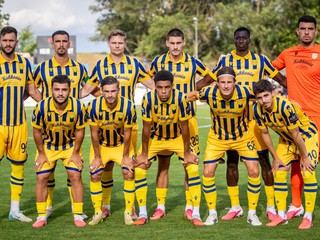 Futbalisti tímu FC DAC 1904 Dunajská Streda.