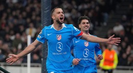 Dávid Hancko po strelení gólu v osemfinále Ligy Majstrov.