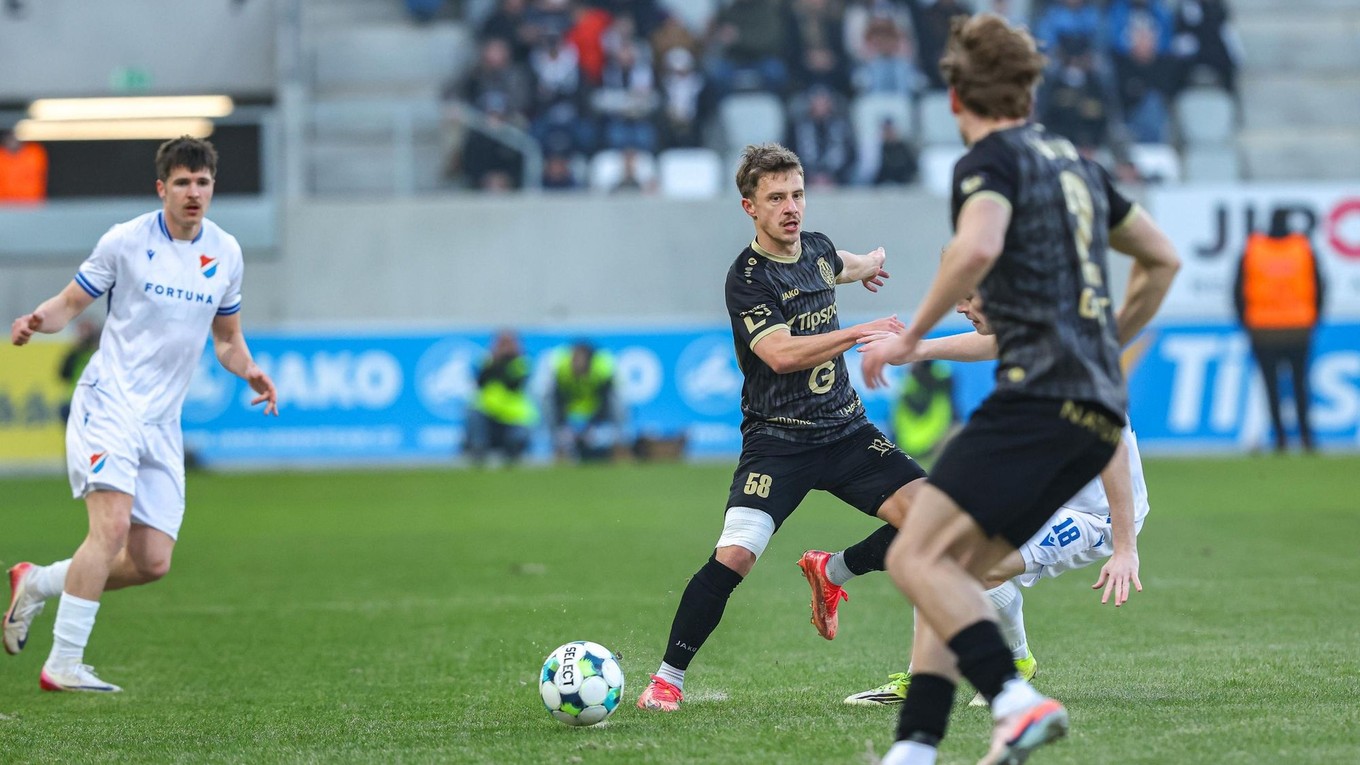 Fotka zo zápasu FC Hradec Králové - Baník Ostrava.