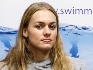 Slovenská reprezentantka v plávaní Tamara Potocká.