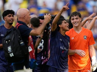 Radosť hráčov Auckland City