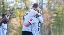 Radosť futbalistov FC Petržalka.