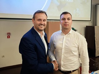 Tomáš Takáč (vľavo) a Norbert Sališ.
