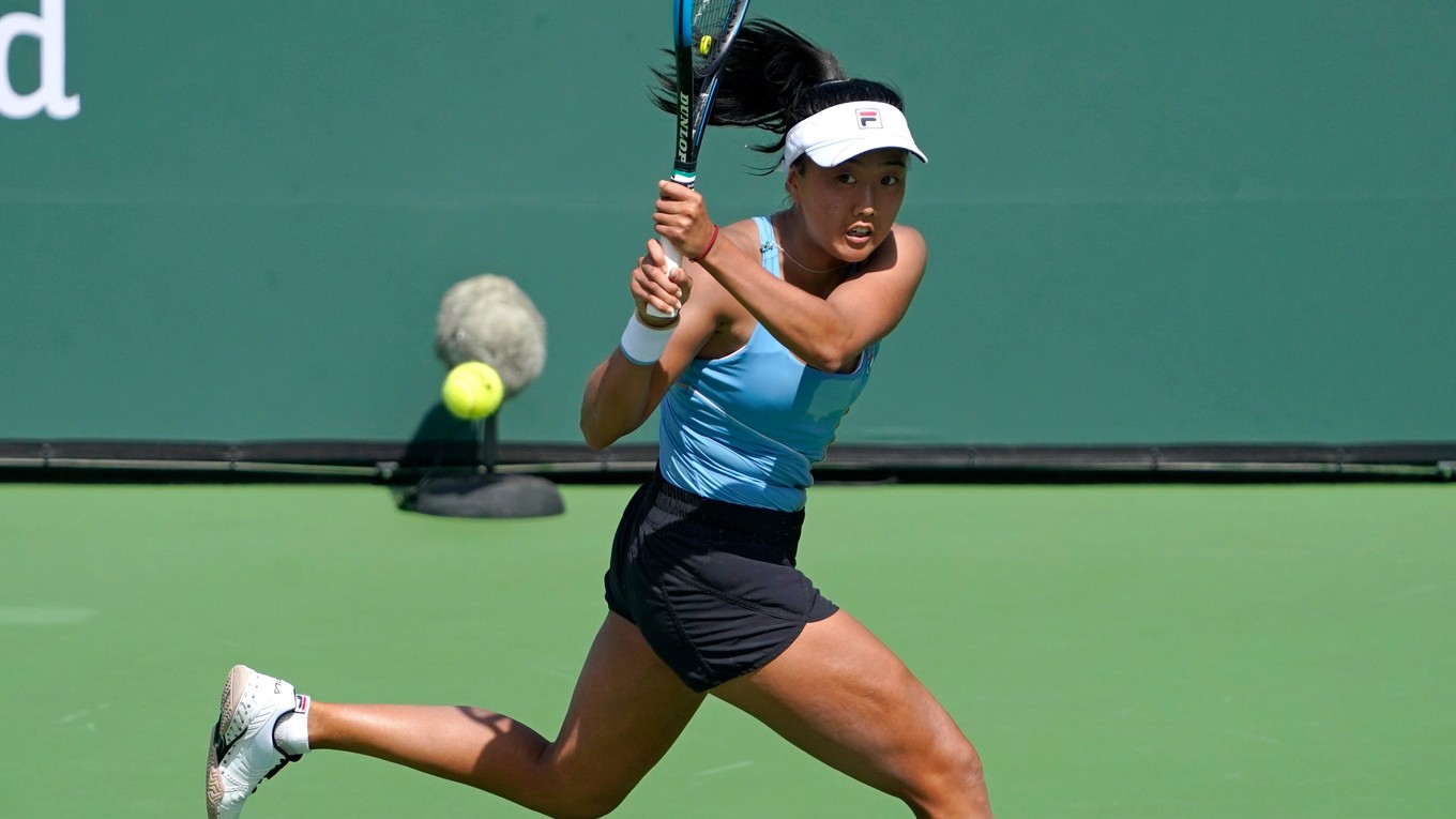 Americká tenistka Ann Liová.