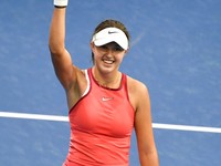 Na snímke je slovenská tenistka Renáta Jamrichová.