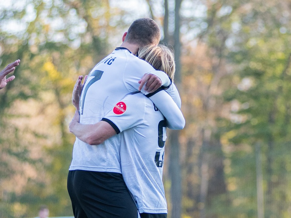 Radosť futbalistov FC Petržalka.