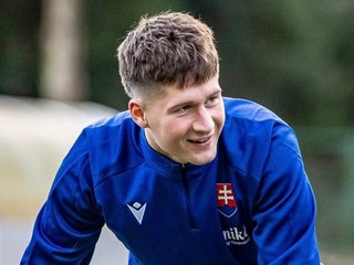 Slovenský reprezentant Sebastian Novotňák.