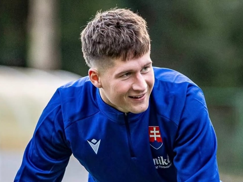 Slovenský reprezentant Sebastian Novotňák.