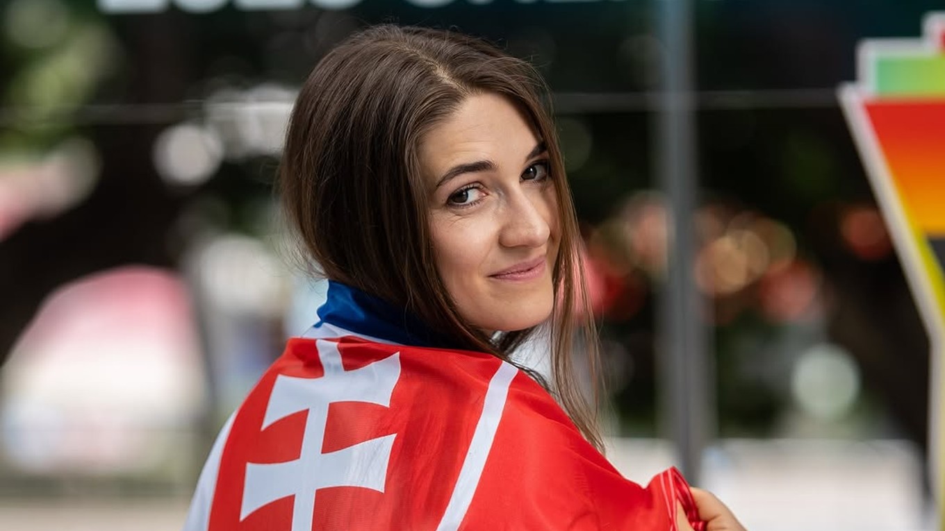 Florbalistka Jana Trošková počas Svetových hier 2025.