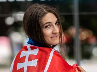 Florbalistka Jana Trošková počas Svetových hier 2025.